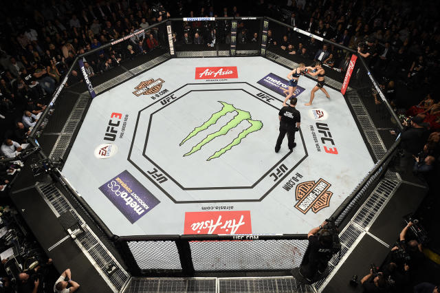 UFC Octagon and Fighter sponsorships comparison then and now : r/MMA