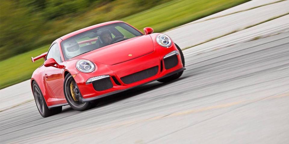 <p>Despite dropping the manual transmission entirely, the Porsche 911 GT3 was able to wow judges enough <a href="https://www.roadandtrack.com/car-culture/a6422/2015-road-and-track-performance-car-of-the-year/" rel="nofollow noopener" target="_blank" data-ylk="slk:to take victory;elm:context_link;itc:0;sec:content-canvas" class="link ">to take victory</a> over a stacked 2015 lineup, which included greats such as the <a href="https://www.roadandtrack.com/new-cars/first-drives/reviews/a5991/2014-ferrari-458-speciale-first-drive/" rel="nofollow noopener" target="_blank" data-ylk="slk:458 Speciale;elm:context_link;itc:0;sec:content-canvas" class="link ">458 Speciale</a>, <a href="https://www.roadandtrack.com/new-cars/first-drives/reviews/a7420/first-drive-2015-chevrolet-camaro-z-28/" rel="nofollow noopener" target="_blank" data-ylk="slk:Camaro Z/28;elm:context_link;itc:0;sec:content-canvas" class="link ">Camaro Z/28</a>, and <a href="https://www.roadandtrack.com/new-cars/road-tests/reviews/a27240/2016-dodge-viper-acr-drive/" rel="nofollow noopener" target="_blank" data-ylk="slk:Dodge Viper ACR;elm:context_link;itc:0;sec:content-canvas" class="link ">Dodge Viper ACR</a>. </p>
