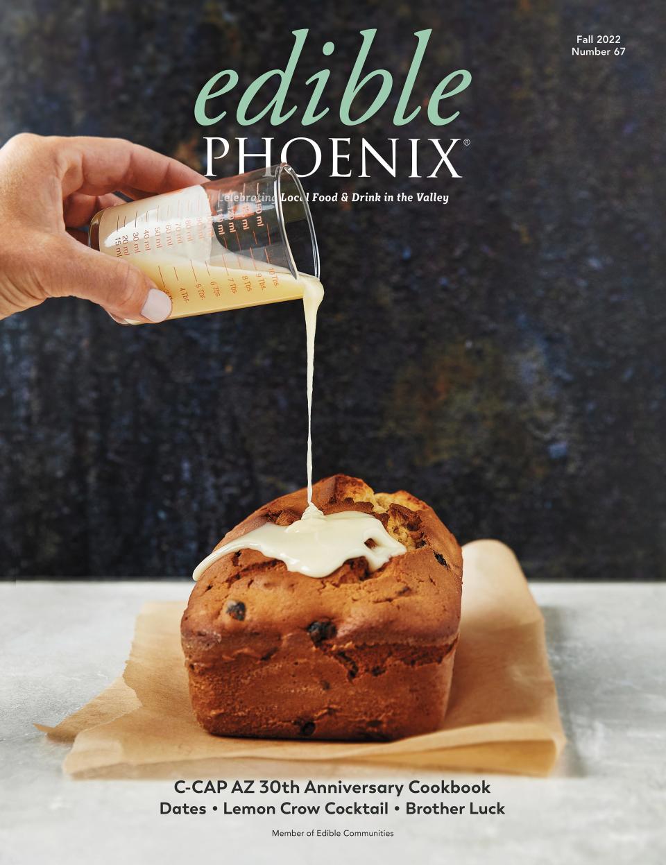 The last issue of Edible Phoenix published by Pamela Hamilton.
