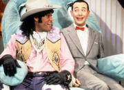 Laurence Fishburne in 'Pee-Wee's Playhouse' Laurence might have a tough guy Hollywood persona but he actually got his start as a recurring character on campy kids' show 'Pee-Wee's Playhouse' as Cowboy Curtis. There goes the street cred...