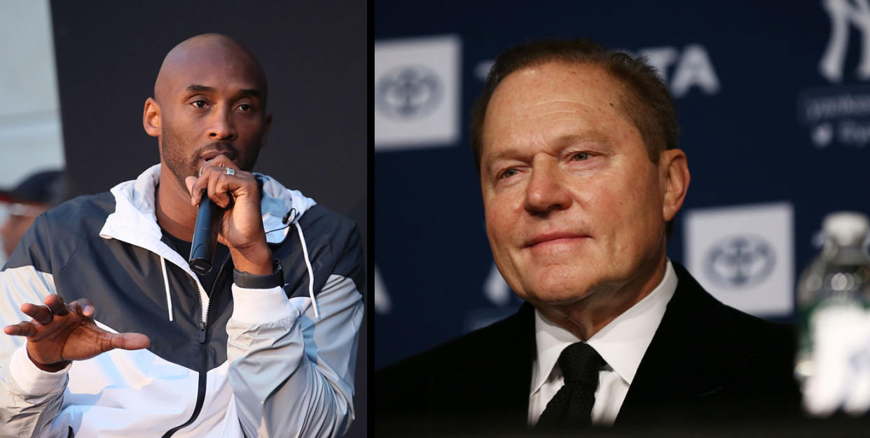 Before his death, Kobe Bryant wanted to get in contact with Scott Boras to recommend a friend's daughter for an internship. (Getty Images)