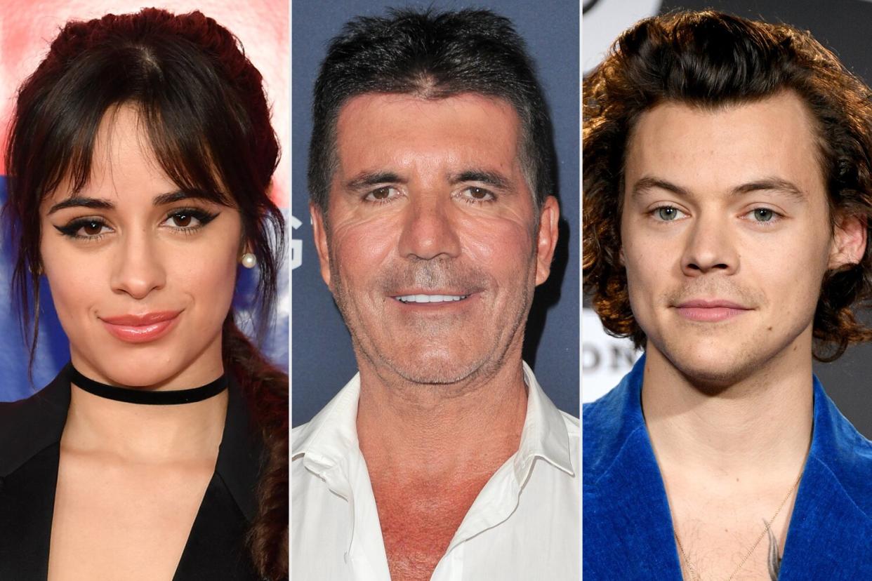 Camila Cabello, Simon Cowell, Harry Styles