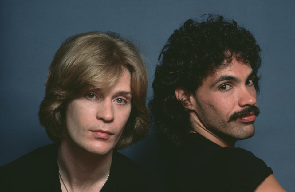Hall & Oates circa 1980. ( Lynn Goldsmith/Corbis/VCG via Getty Images)