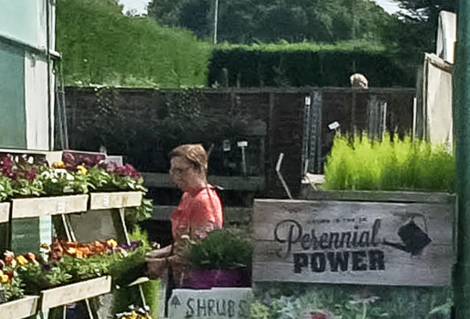 A shopper at one of the nurseries (SWNS)