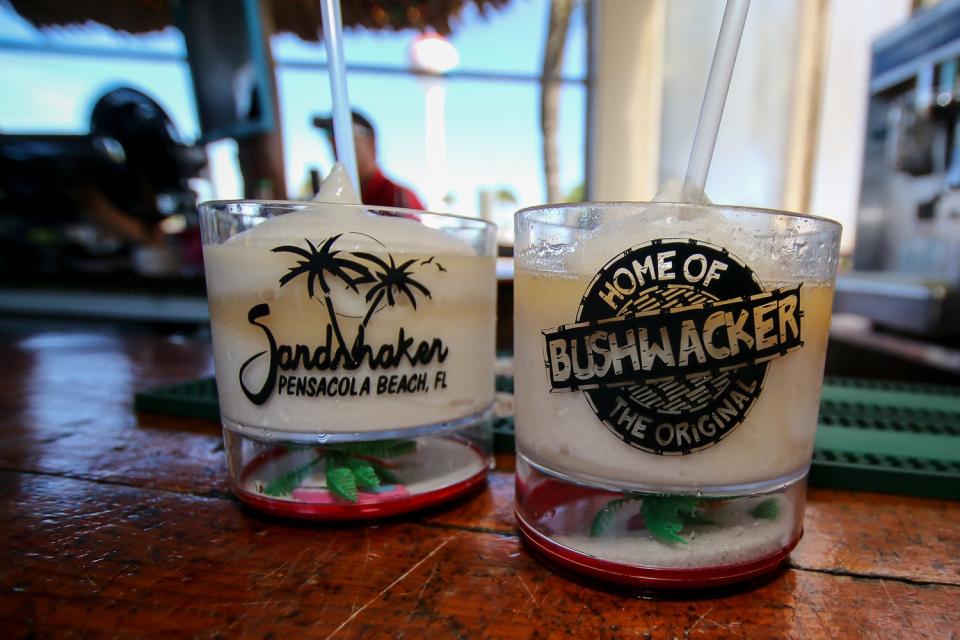 Two bushwackers from the Sandshaker Lounge.