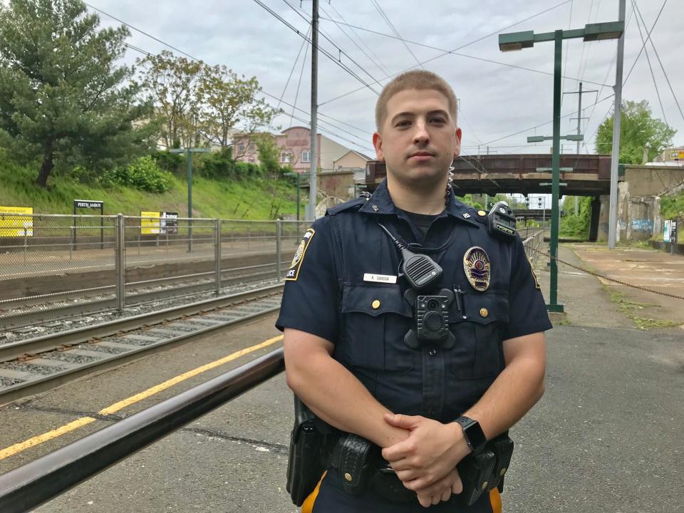 Perth Amboy Police Officer Kyle Savoia.