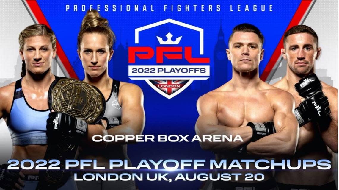 PFL 9 in London headlined by two-time PFL champ Kayla Harrison of American Top Team.