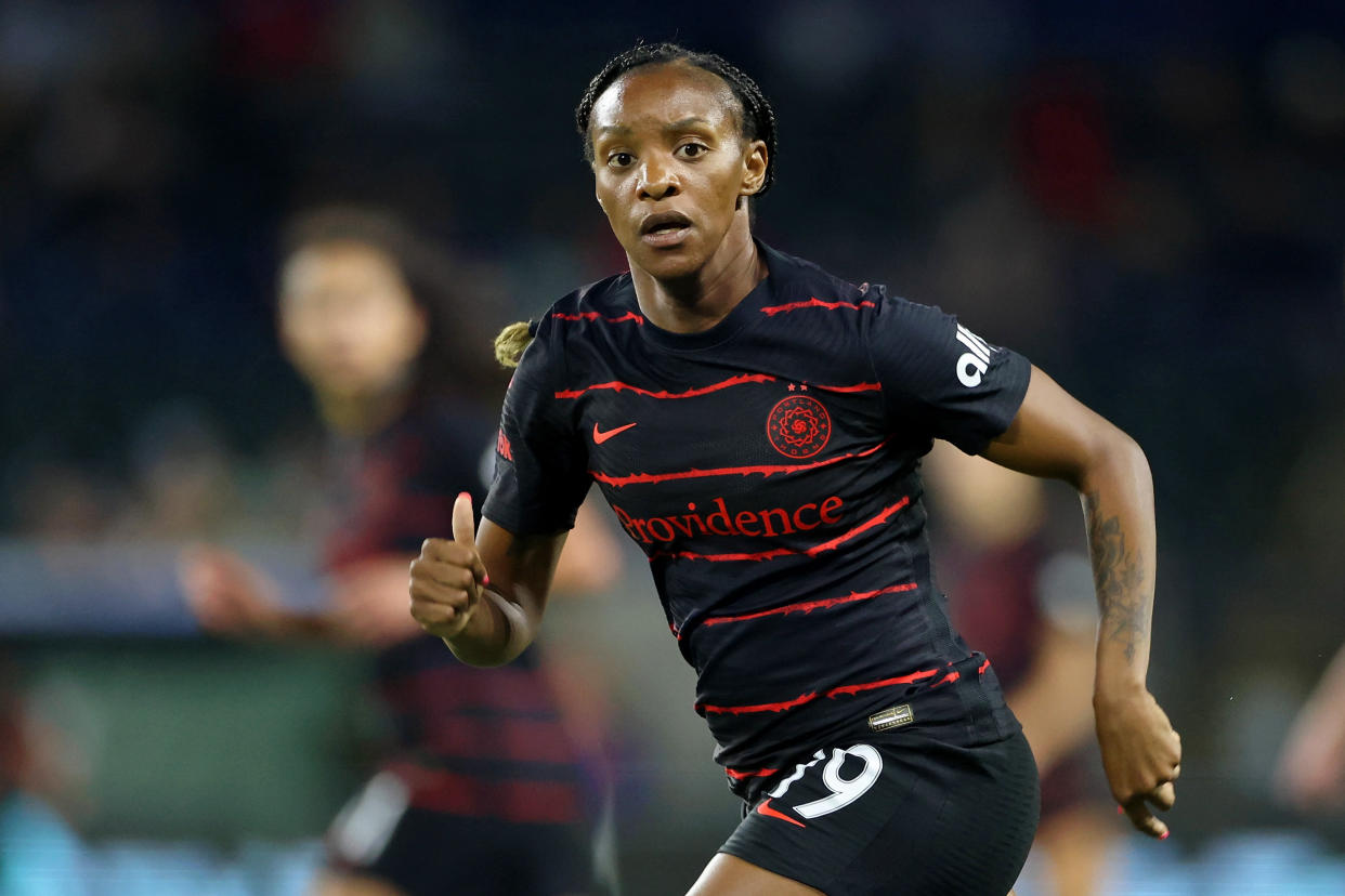 Crystal Dunn, jugadora de Portland Thorns de la NWSL. (Foto: Craig Mitchelldyer / USA TODAY Sports / Reuters).