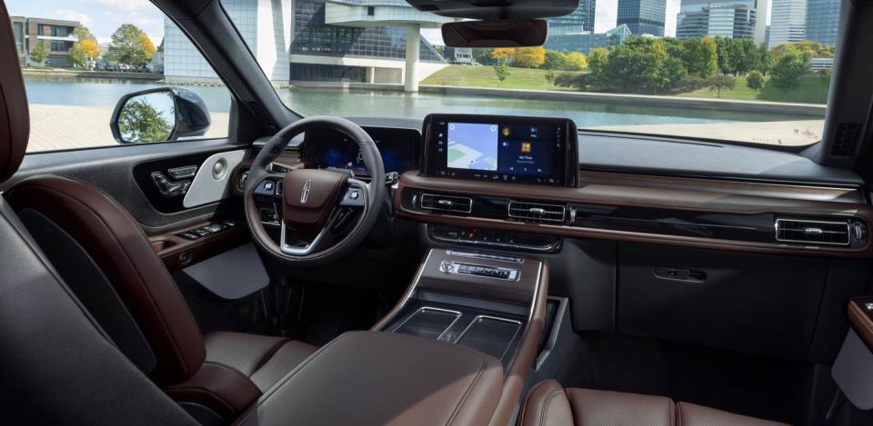 2025 lincoln aviator interior