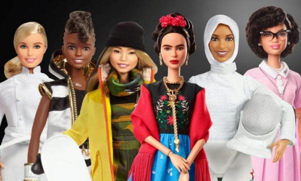 Colección de Barbies en conmemoración al Día Internacional de la Mujer (Imagen: Instagram @barbiestyle)