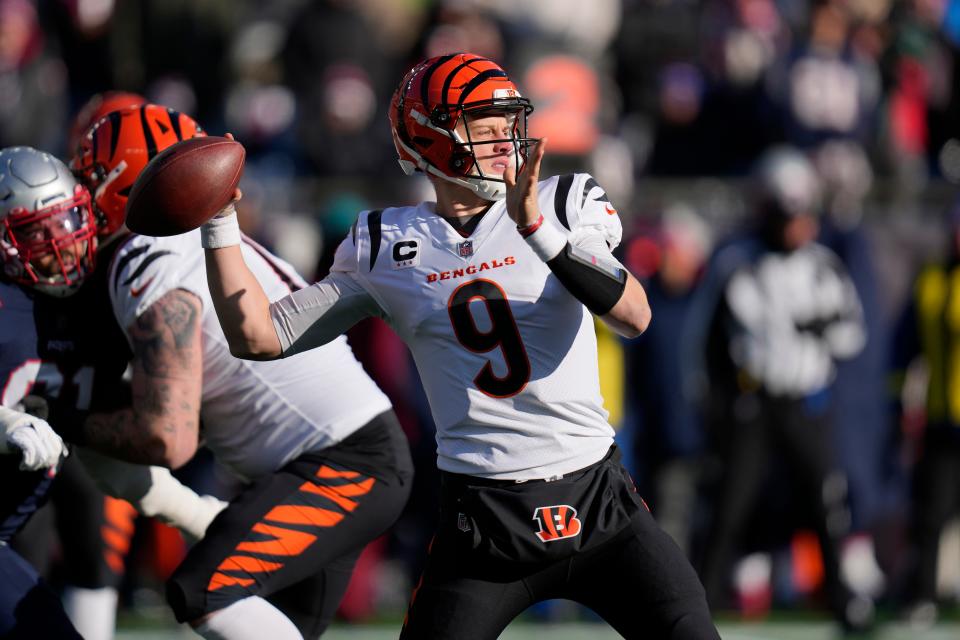 Joe Burrow and the Bengals will host the Bills Monday in what may be the biggest game in the NFL this season.