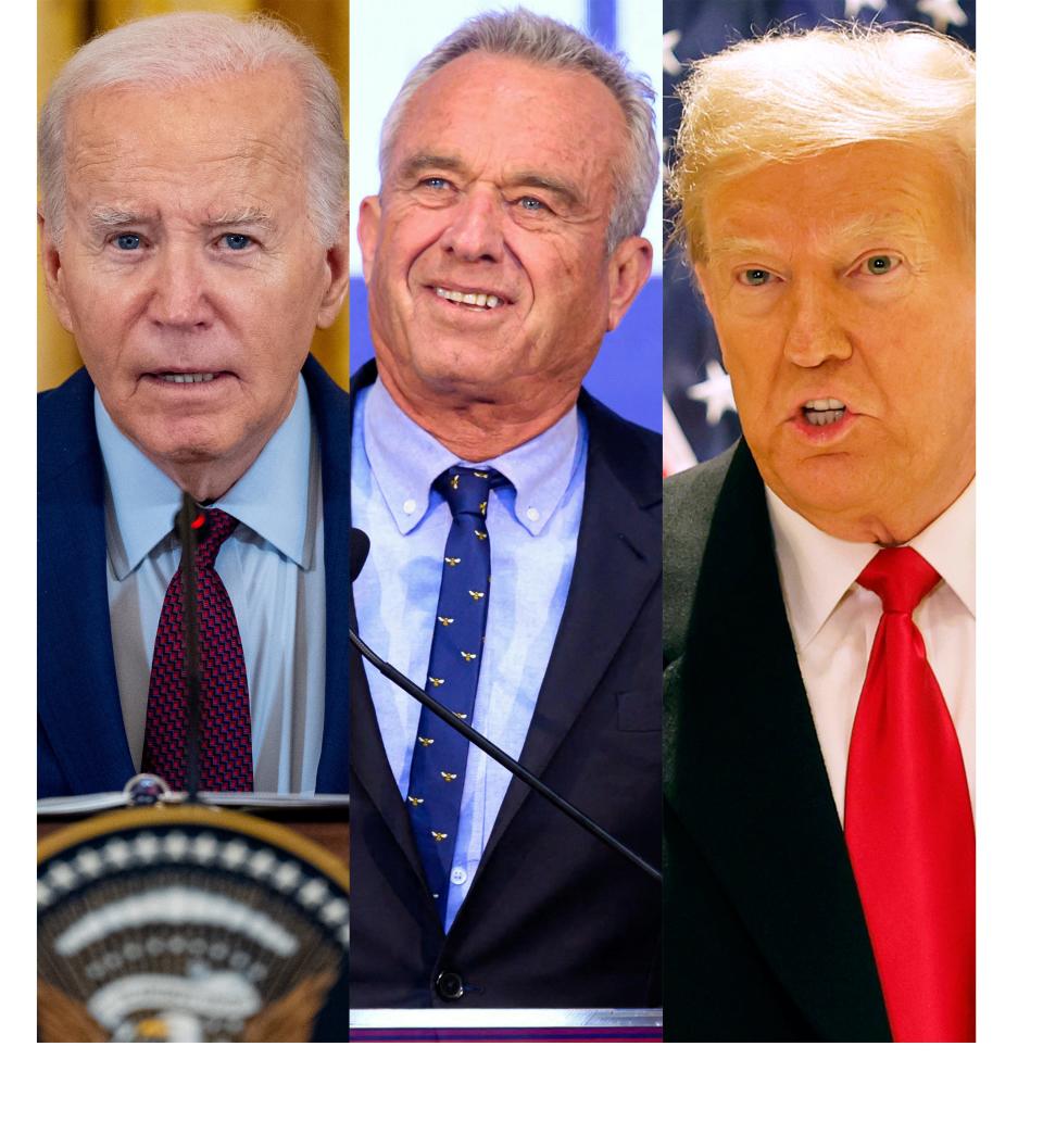 Biden, Kennedy, Trump