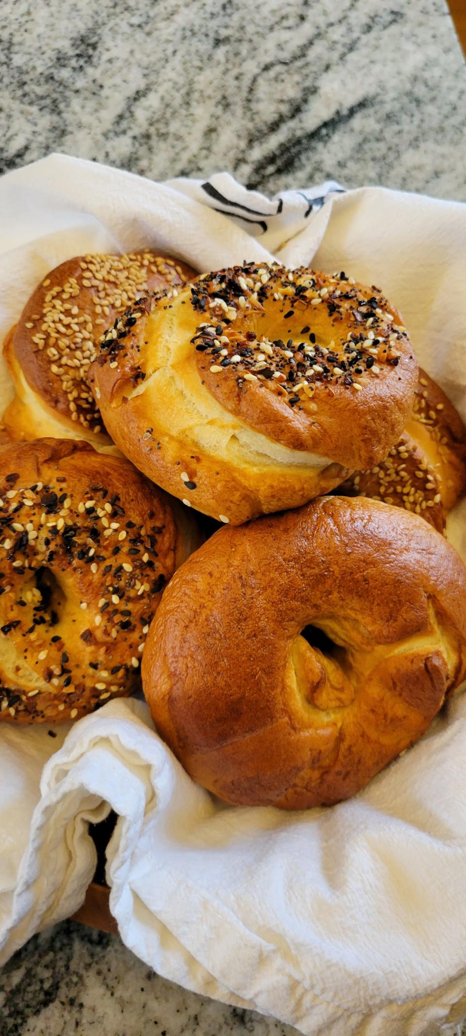 Everything bagels aren't hard to make.