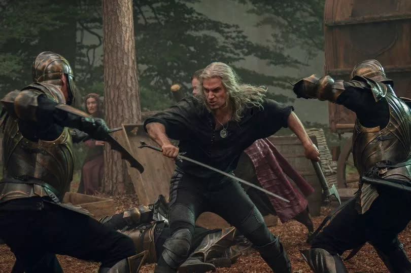 Henry Cavill has starred as The Witcher since the show's first season -Credit:Netflix