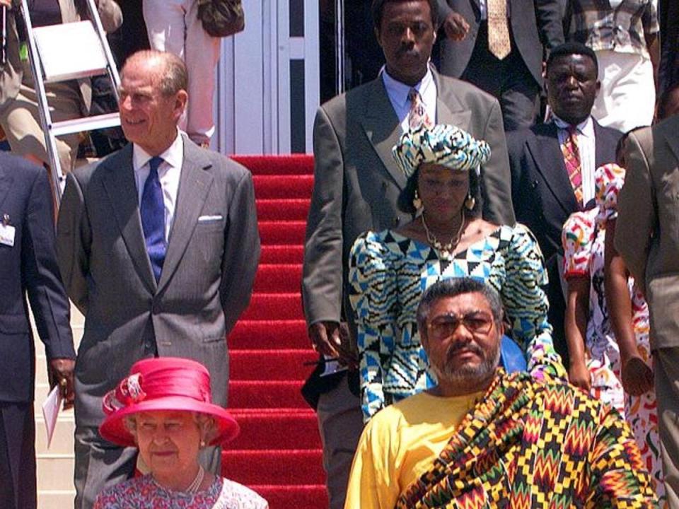 Prince Philip and Queen Ghana