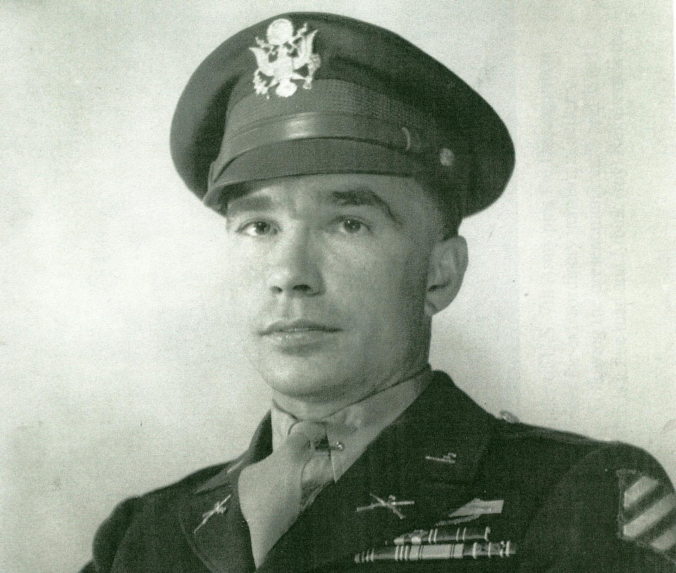 This undated photo provided by the family's attorney, Donald Todd, shows Lt. Garlin Murl Conner, of Albany, Ky. Conner left the U.S. Army as the second-most decorated soldier during World War II, earning four Silver Stars, four Bronze Stars, seven Purple Hearts and the Distinguished Service Cross for his actions during 28 straight months in combat. But despite backing from congressmen, senators, military veterans and historians, he never received the Medal of Honor, the nation's highest military distinction, awarded for life-risking acts of valor above and beyond the call of duty. Now, a federal judge in Kentucky has ended his widow's 17-year quest to see that her husband receive the medal. (AP Photo/Courtesy Conner Family Attorney)