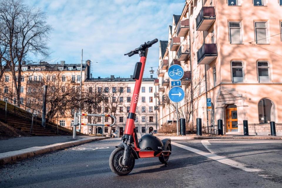 Voi scooters are available in more than 70 cities across Europe, and the new cash will be used to expand further around the continent  (Voi)