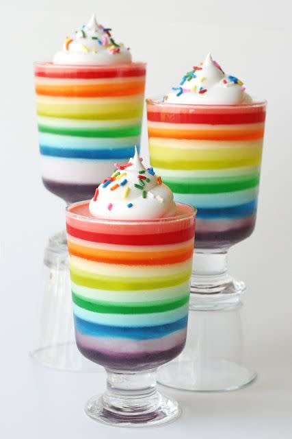 Rainbow Jell-O