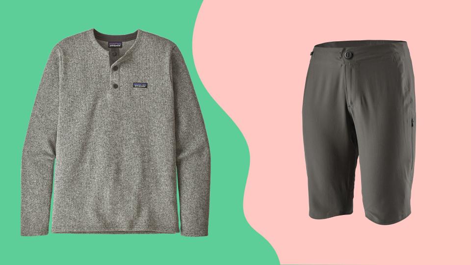 Save big on men's fleece sweaters, women's bike shorts and plenty more at Patagonia right now.