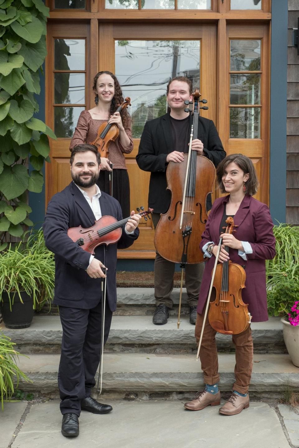 The Newport String Quartet will perform at the Jamestown Arts Center on Sunday.