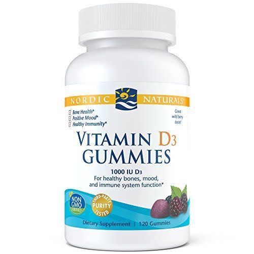 2) Nordic Naturals Vitamin D3 Gummies