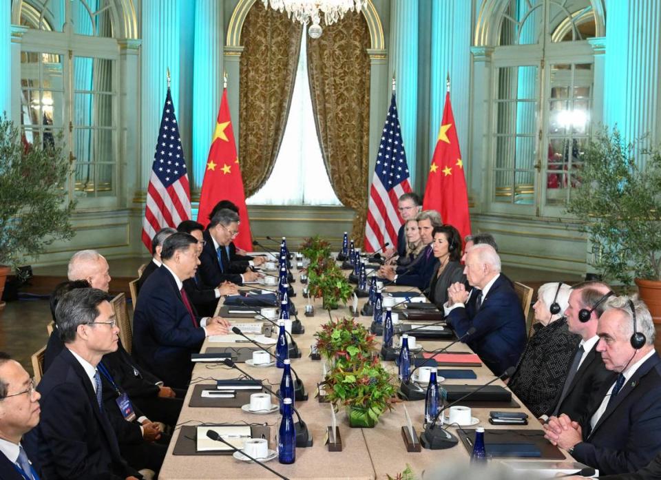 President Biden and Chinese President Xi Jinping hold talks described by both sides as ‘verbal.’