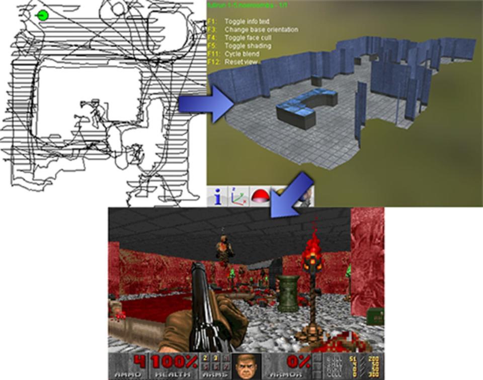 Doomba turns Roomba floor data into 'Doom' maps