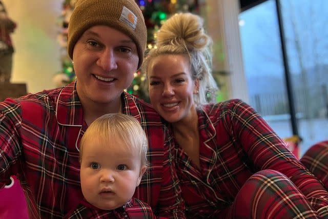 <p>Jon Pardi/Instagram</p> Jon Pardi and wife Summer Pardi with daughter Presley