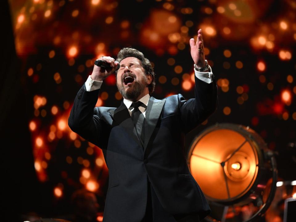 Michael Ball performs ‘Aspects of Love’, 2023 (Getty Images for The National Lo)