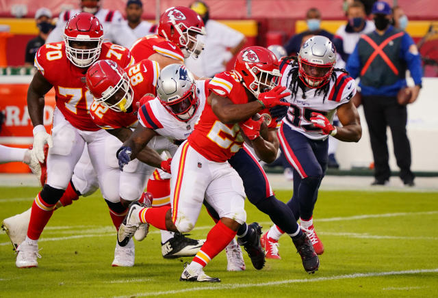 Chiefs game report  KC wins comfortably in New England, same