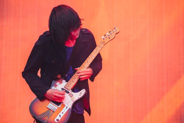 Jonny performing with Radiohead in 2017 (Photo: Andrew Benge via Getty Images)