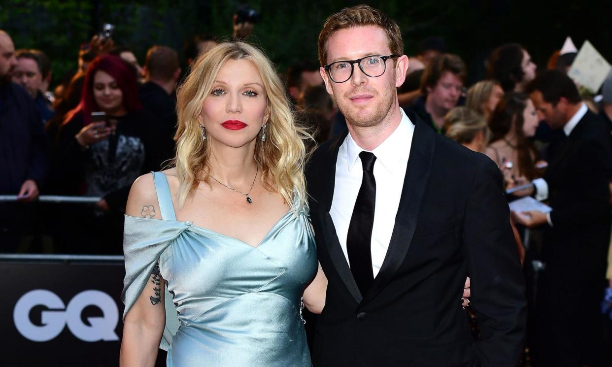 <span>Cullinan attending the GQ men of the year awards in 2017 with Courtney Love. The US singer has called him her ‘soulmate’.</span><span>Photograph: Ian West/PA</span>