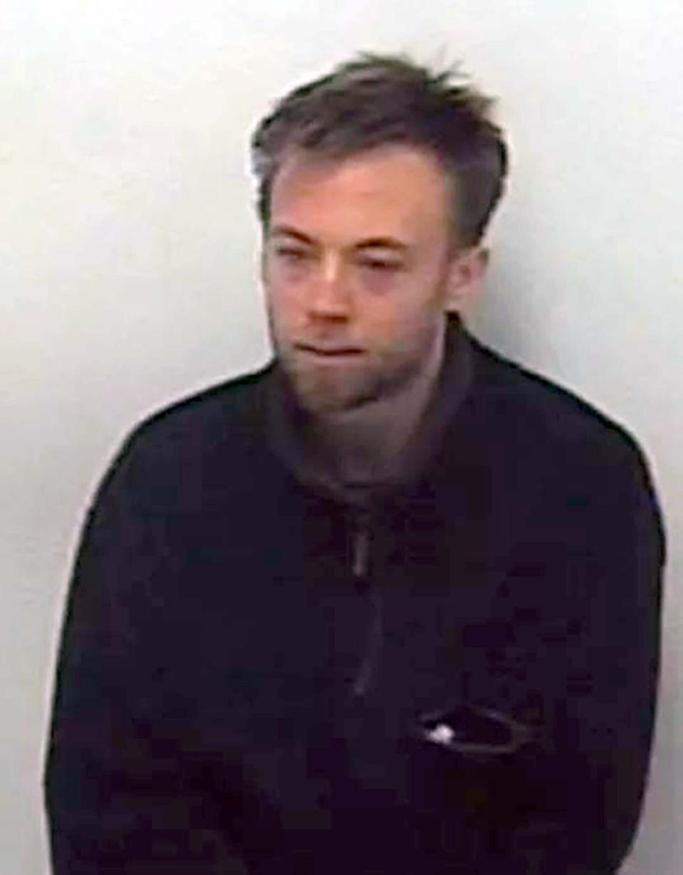 Undated handout file photo issued by the Metropolitan Police of speedboat killer Jack Shepherd, who will appear in court in Georgia on Tuesday, where he is unlikely to fight extradition back to the UK.