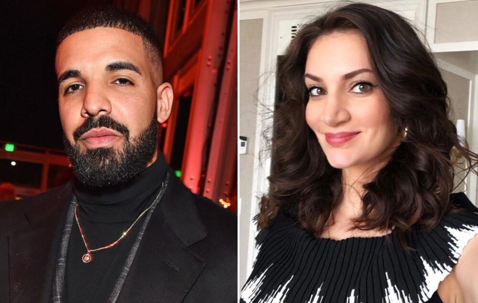 Drake and Sophie Brussaux | Kevin Mazur/VF18/WireImage; Sophie Brussaux/Instagram