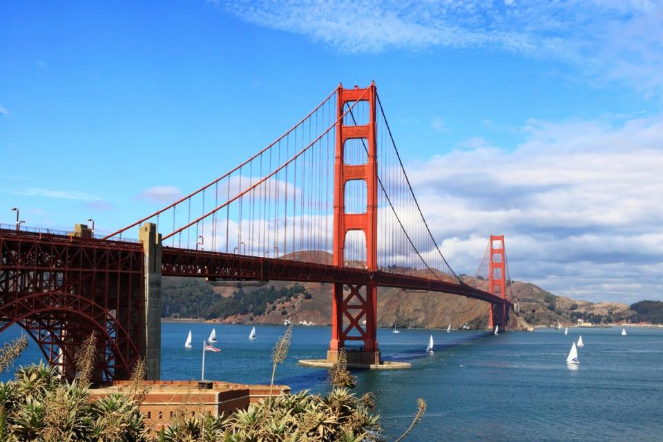 The Golden Gate Bridge is perhaps the city’s most recognisable feature (Getty/iStock) (iStock)