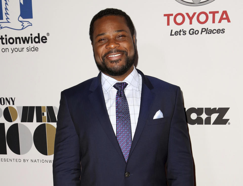 FILE - Malcolm-Jamal Warner attends the 2014 Ebony Power 100 Gala at The Avalon Hollywood in Los Angeles. Warner turns 51 on Aug. 18. (Photo by Brian Dowling/Invision/AP, File)