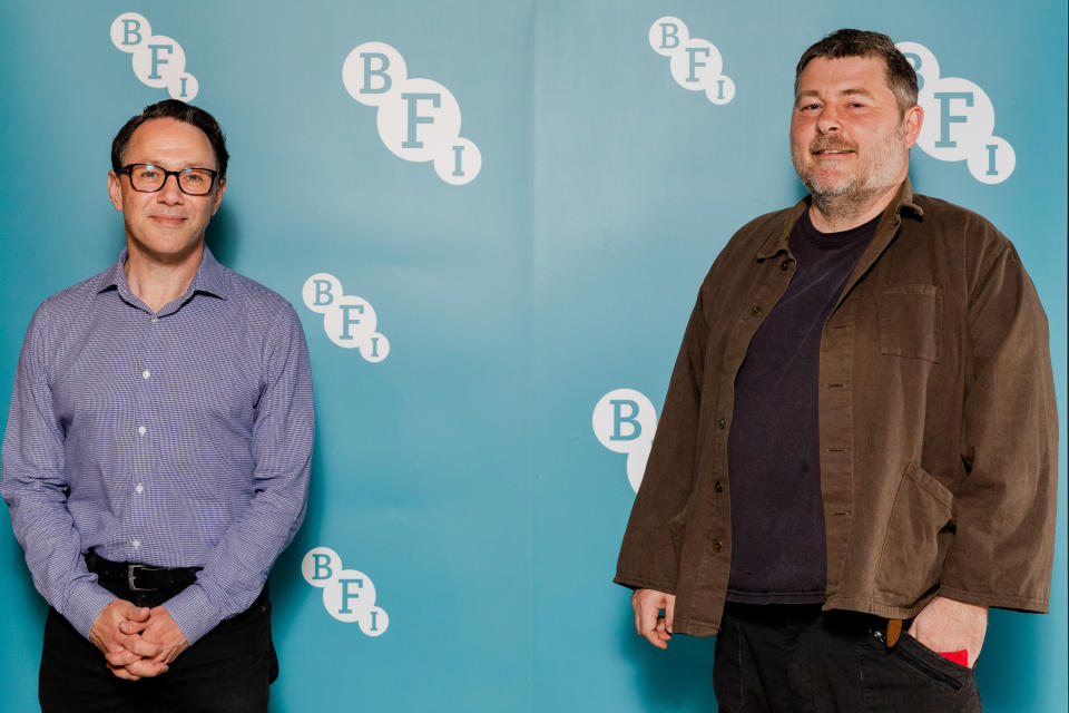 LONDON, ENGLAND - JUNE 10:  Reece Shearsmith and Ben Wheatley attend a special screening of 