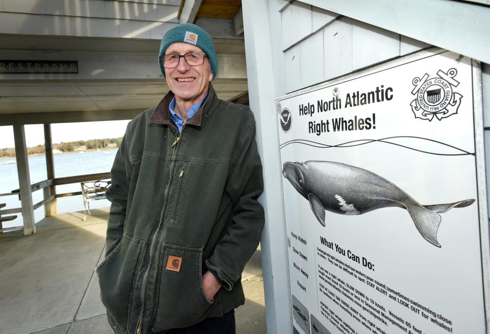 Michael Moore from the Woods Hole Oceanographic Institution will give a talk about his book on endangered right whales.