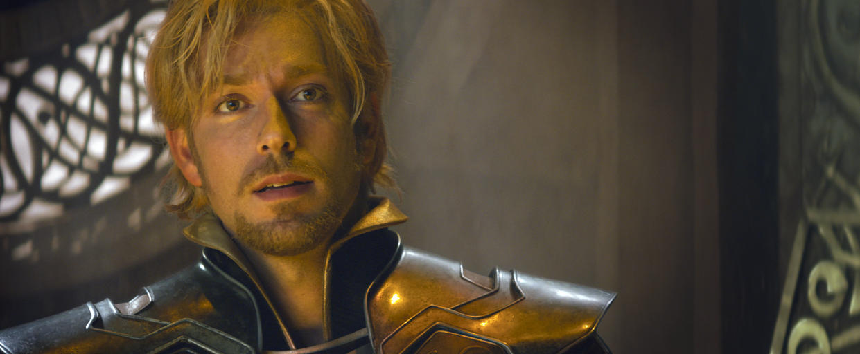 Zachary Levi as Fandral in <em>Thor: The Dark World.</em> (Photo: Walt Disney Studios/courtesy Everett Collection)