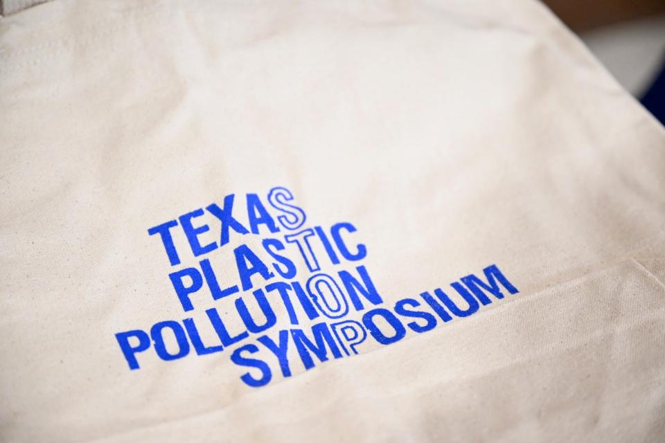The Texas Plastic Pollution Symposium kicked off in Corpus Christi at Texas A&M University-Corpus Christi on Thursday, including research poster presentations and speakers who discussed plastic pollution.