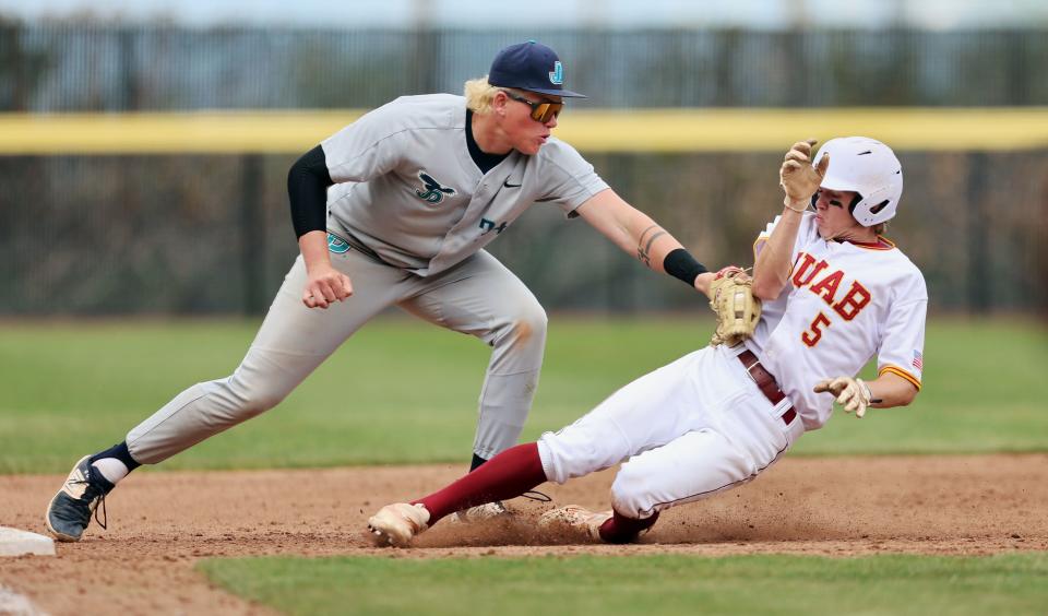 Juab and Juan Diego Catholic High School play for the 3A baseball championship at Kearns High on Saturday, May 13, 2023. Juab won 7-4. | Scott G Winterton, Deseret News