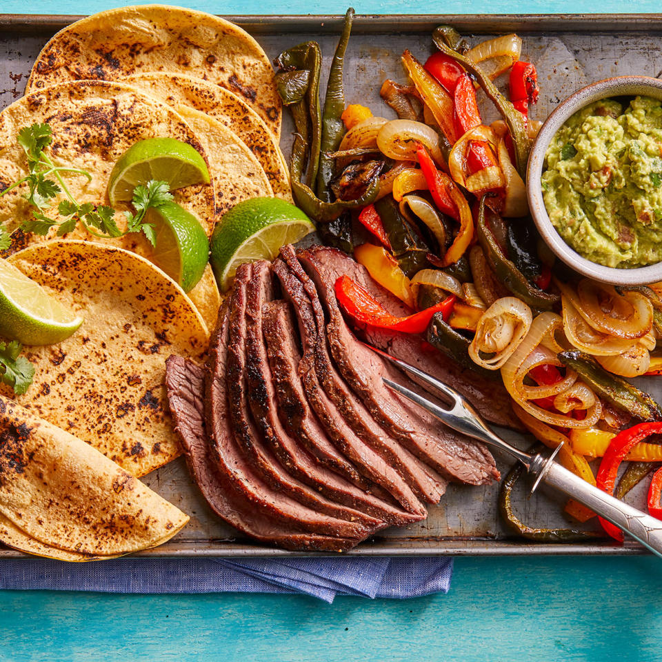 Sheet-Pan Steak Fajitas