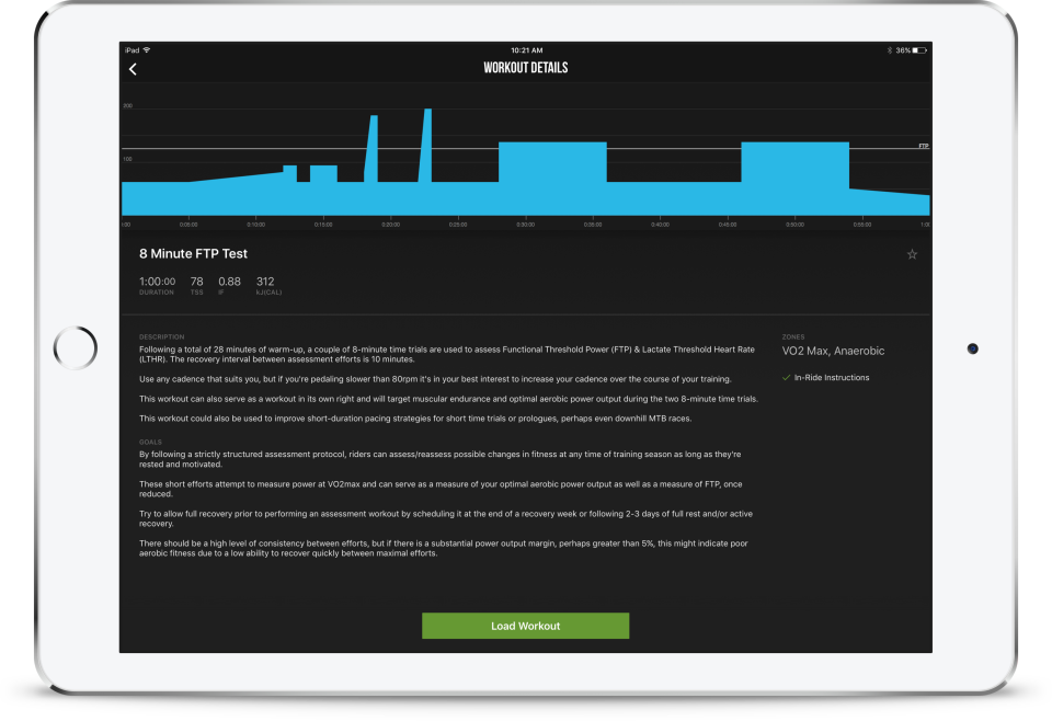 indoor training app for cycling