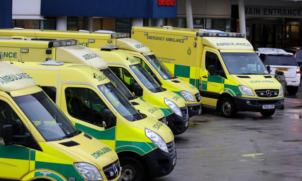 Royal Liverpool Hospital ambulances