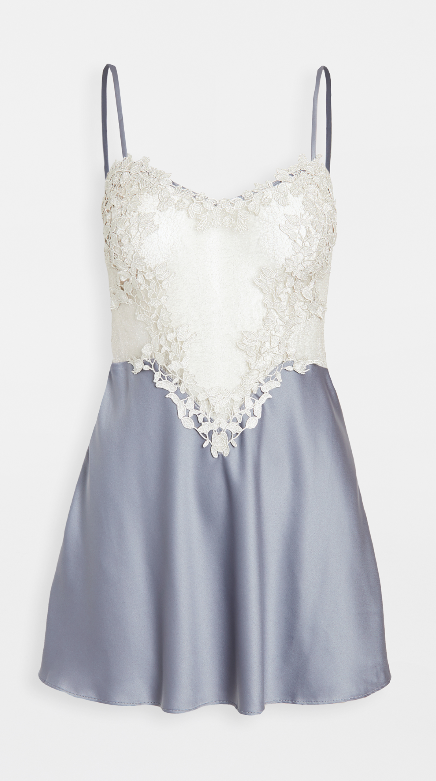 Flora Nikrooz &#39;Showstopper&#39; Charmeuse Chemise with Lace (Photo via Shopbop)