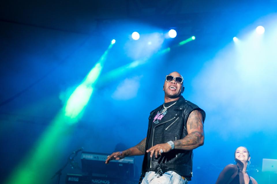 Rapper Flo Rida performs May 5 in downtown West Palm Beach, Florida. He's part of Z100's Jump Start to Summer in Point Pleasant Beach.