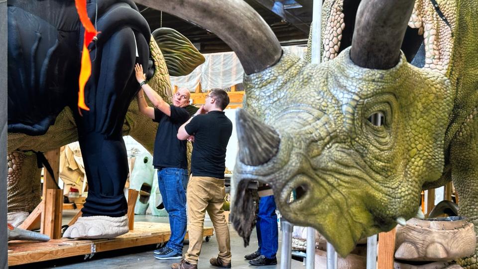 Jurassic World Live Tour has roared into Amway Center in downtown Orlando.