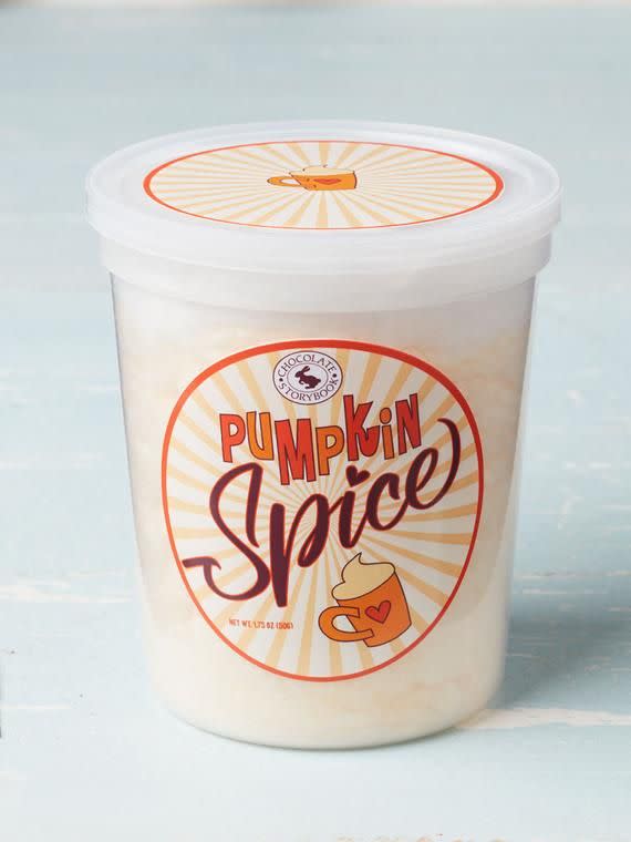 Pumpkin Spice Cotton Candy