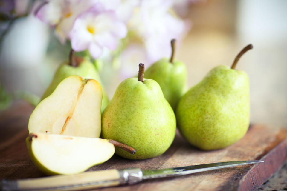 6) Pears