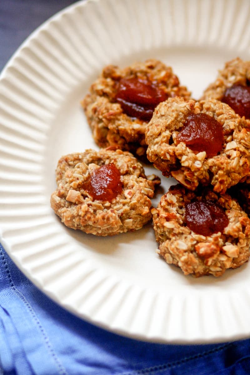 Vegan Thumbprint Cookies